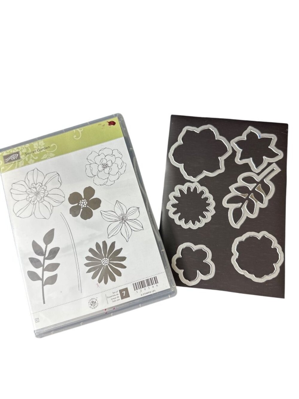 Stampin Up! Secret Garden Rubber Stamp & Die Set - Missing Stem